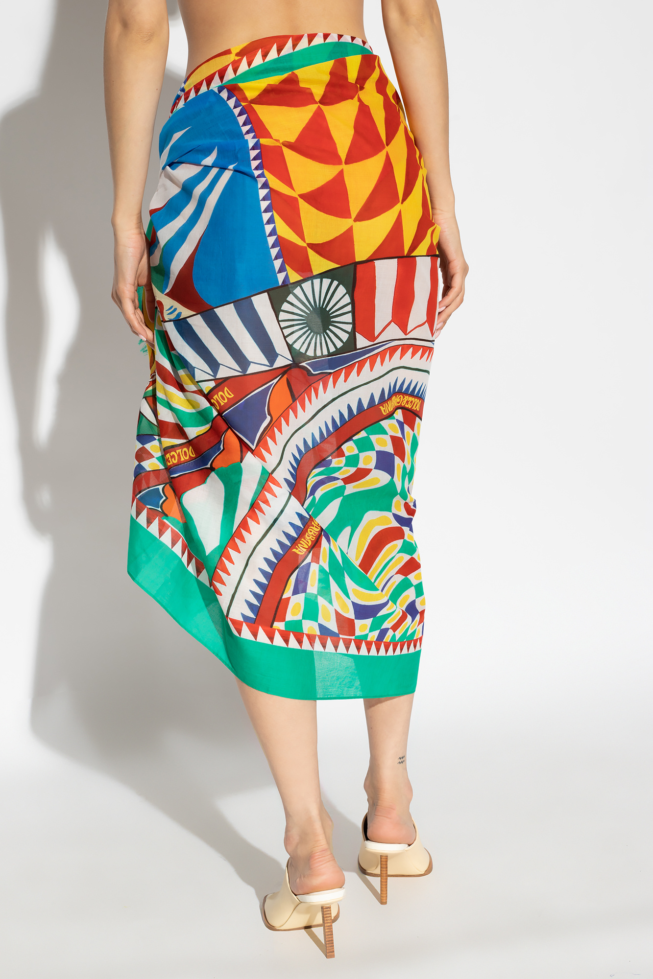 Multicolour Cotton pareo Dolce & Gabbana
